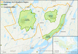 map of the region